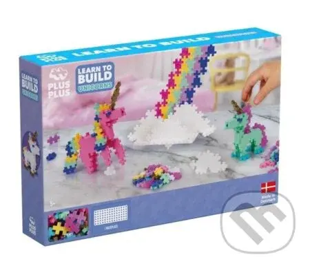 Jednorožci (Plus-Plus stavebnice Nauč se stavět) - puzzle z kategorie Zvířata