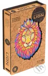 Lev S (Unidragon drevené puzzle) - puzzle z kategorie Zvířata