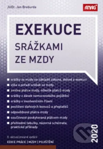 Exekuce srážkami ze mzdy 2020 - Jan Breburda - kniha z kategorie Mzdové účetnictví