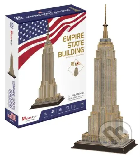Empire State Building - puzzle z kategorie 3D puzzle