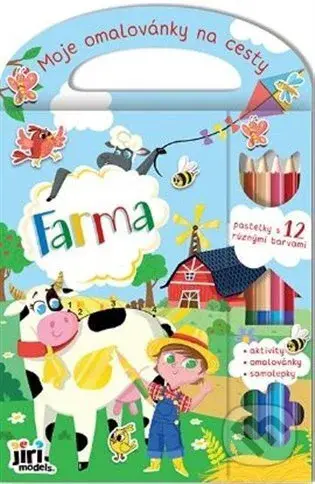 Moje omalovánky na cesty - Farma - kniha z kategorie Omalovánky