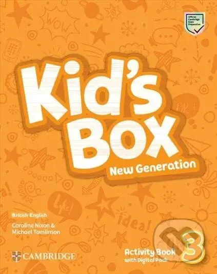 Kid´s Box New Generation 3: Activity Book with Digital Pack British English - kniha z kategorie Jazykové učebnice a slovníky