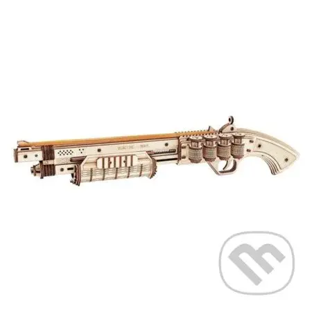 Brokovnice mechanická (Dřevěné 3D puzzle) - puzzle z kategorie 3D puzzle