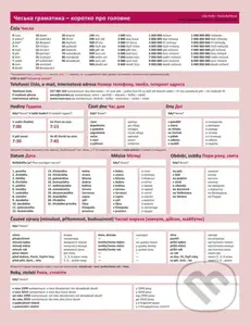 Česká gramatika v kostce (ukrajinsky) - Lída Holá, Pavla Bořilová - kniha z kategorie Jazykové učebnice a slovníky