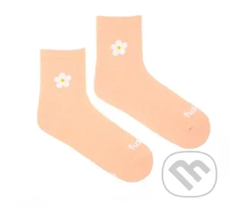 Ponožky trojštvrťové Kvet S (Unisex veľkosť S (veľkosť 35-38))