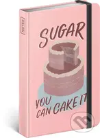 Notes Sugar (linkovaný s gumičkou na uzavření) - Studio Tabletters