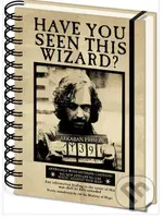 3D meniaci sa A5 blok-zápisník Harry Potter: Sirius & Harry