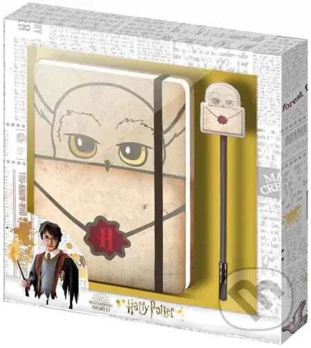 Poznámkový blok Harry Potter: Dopis set 2 kusy