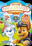 Tvarované omalovánky se samolepkami - Tlapková patrola - kniha z kategorie Omalovánky