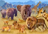 Savannah Animals - puzzle z kategorie Umělecké