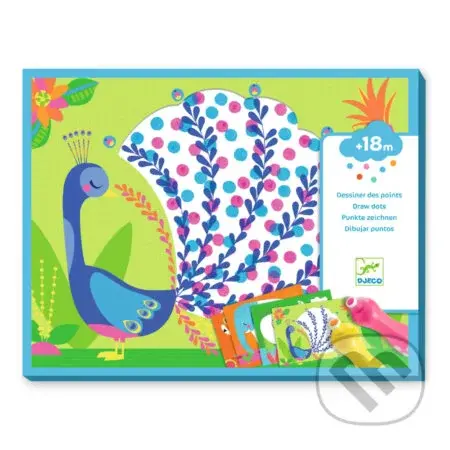 Malé bodky 2 (Maľovanie obrázkov s farbami v tube s penovým hrotom)