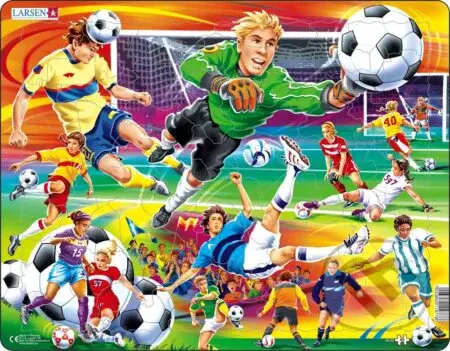 Futbalisti (US22) - puzzle z kategorie Naučné puzzle