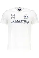 LA MARTINA MEN'S SHORT SLEEVE T-SHIRT WHITE