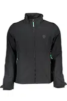 GIAN MARCO VENTURI MEN'S BLACK SPORTS JACKET