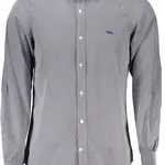HARMONT &amp; BLAINE MEN'S LONG SLEEVE SHIRT BLUE