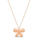 Sanija Rose Gold Necklace