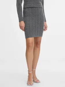 Šedá dámská sukně ORSAY