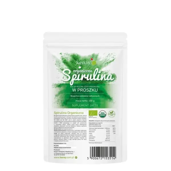 Kenay Spirulina organická prášek 100 g