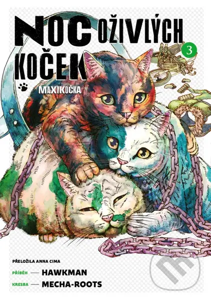 Noc oživlých koček 3 - Mecha-Roots (ilustrátor), Hawkman