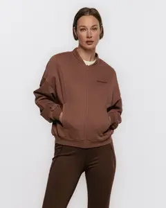 Husky  Abomb L brown, S Dámsky bavlnený bomber