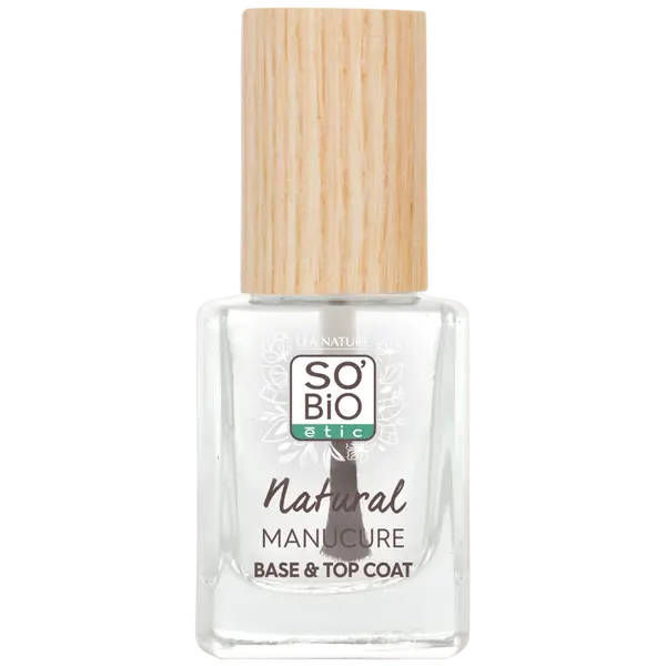 SO’BiO étic Lak na nehty transparentní 11 ml