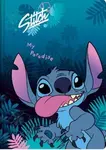 Sešit A5 32 l. čtverečkovaný Disney modrý Stitch vzor 3