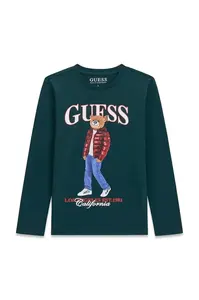 Guess  tričko s dlouhým rukávem dětské bavlněné