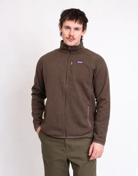 Patagonia M's Better Sweater Jacket Marlow Brown Rib Knit M