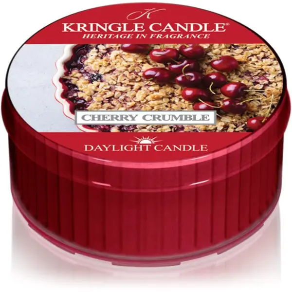 Kringle Candle Cherry Crumble čajová svíčka 42 g