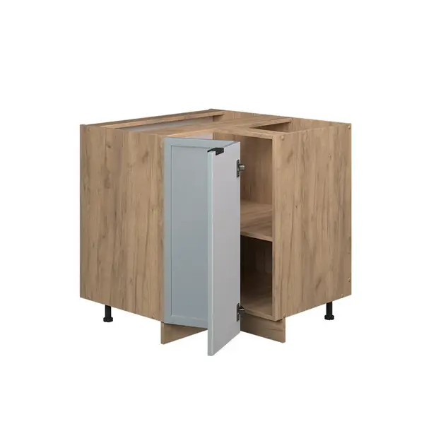 Vicco ROHOVÁ SKŘÍŇKA Fame-Line Světle modrošedá 80.5 cm , PD Dub