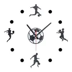 Relaxdays HODINY Černá Bílá fotbal 50-100 cm