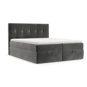 AltaBeds POSTEL BOXSPRING TIVRA 200/200 Šedá