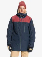 Tmavě modrá pánská bunda Quiksilver Fairbanks - Pánské