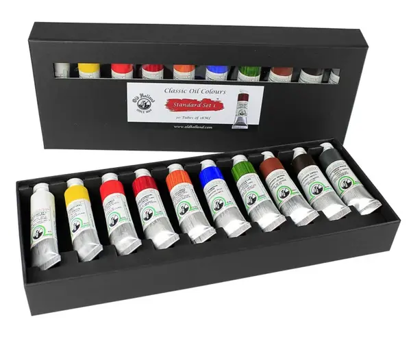 Sada olejových barev Old Holland 10x18ml Standard set