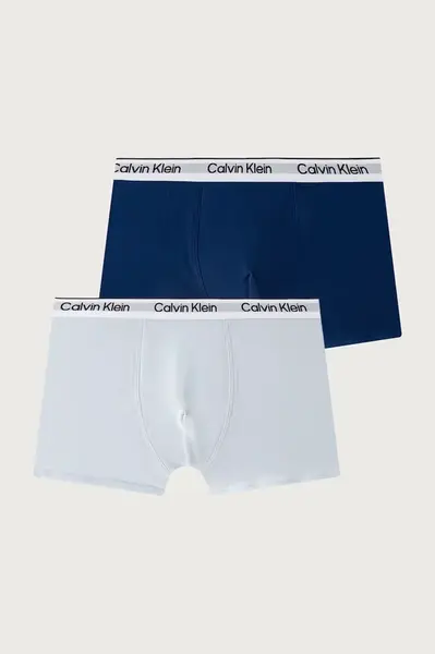 Calvin Klein Underwear  přiléhavé boxerky dětské bavlněné s elastanem 2-pack