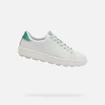 Bílé dámské tenisky Geox Spherica ECUB-1 - Dámské
