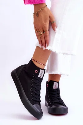 Dámské klasické vysoké tenisky Cross Jeans