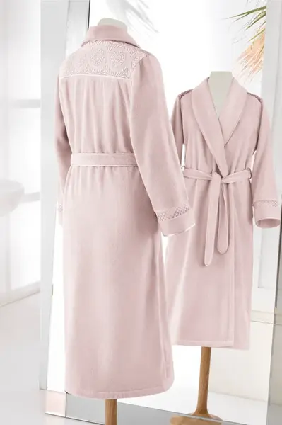 Soft Cotton Dámsky elegantný župan QUEEN v darčekovom balení