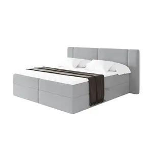 ALTDECOR POSTEL boxspring s matrací H3 - EVON - 160x200 cm Šedá