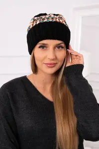 Dámská kšiltovka Iris K348 černá+mint