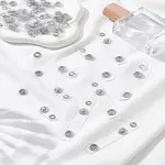50Pcs Iron Snap Clip Straps
