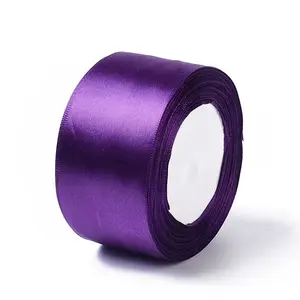 Purple Satin Ribbon Wedding Sewing DIY