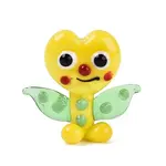 Handmade Lampwork Heart Elfin Figurine Display Decorations