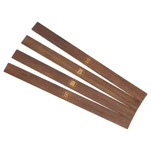 4Pcs Wooden Mahjong Tile Pushers