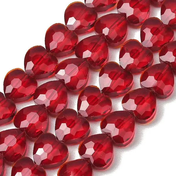 Transparent Glass Beads Strands