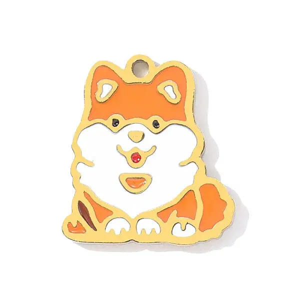 304 Stainless Steel Enamel Charms