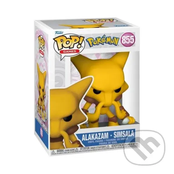 Funko POP Games: Pokemon S9 - Alakazam(EMEA)
