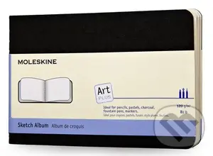 Moleskine - čierny skicár
