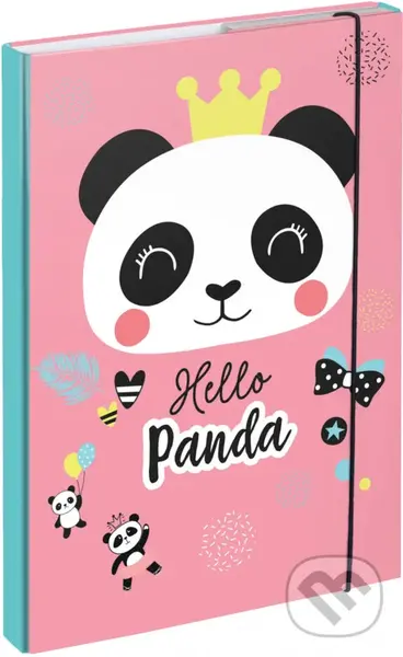 Desky na školní sešity Baagl Panda "Hello panda"