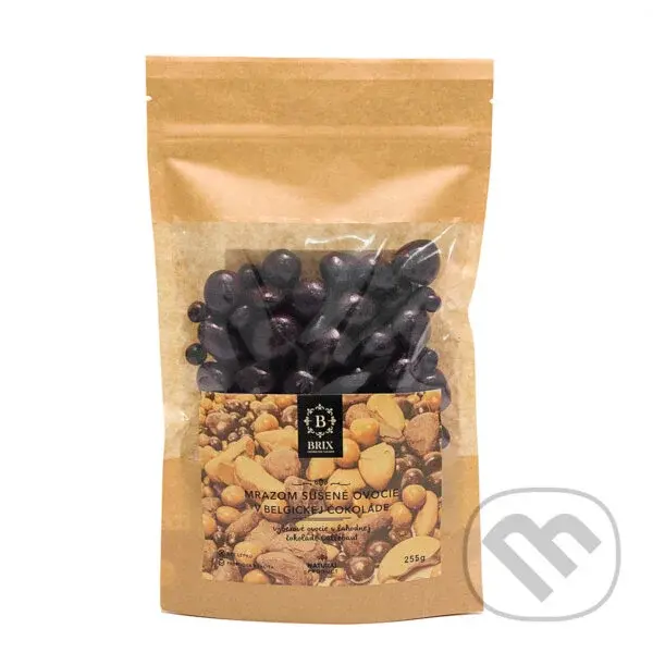 Mrazom sušené ovocie v horkej čokoláde Callebaut 255g